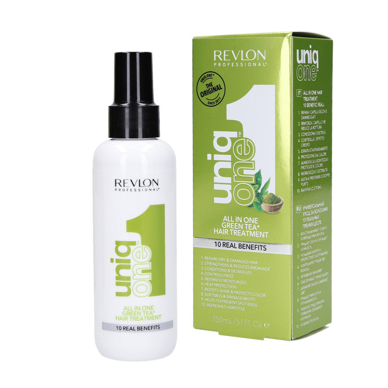REVLON PROFESSIONAL UNIQ ONE ALL IN ONE GREEN TEA SCENT Kuracja do włosów 150 ml