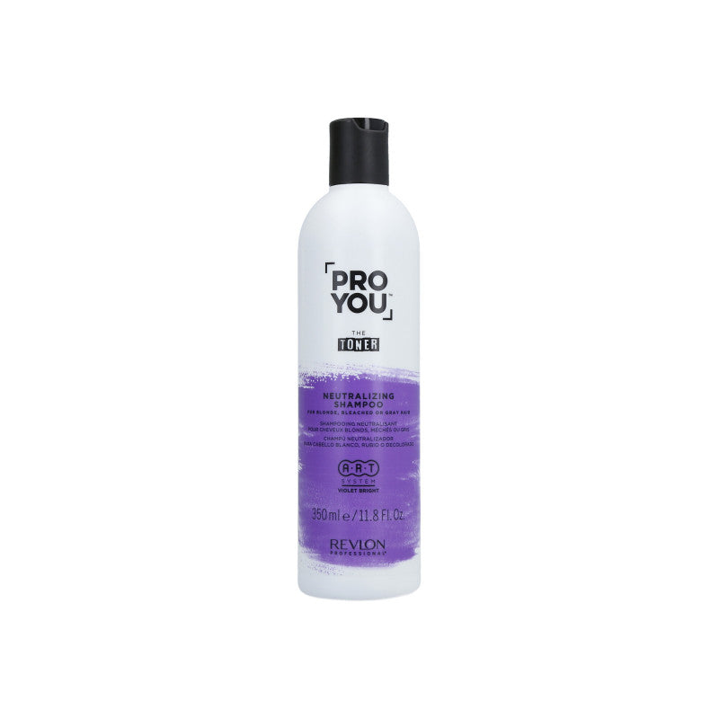 REVLON PROYOU NEUTRALIZING Szampon neutralizujący po zabiegach chemicznych do włosów blond i siwych 350 ml