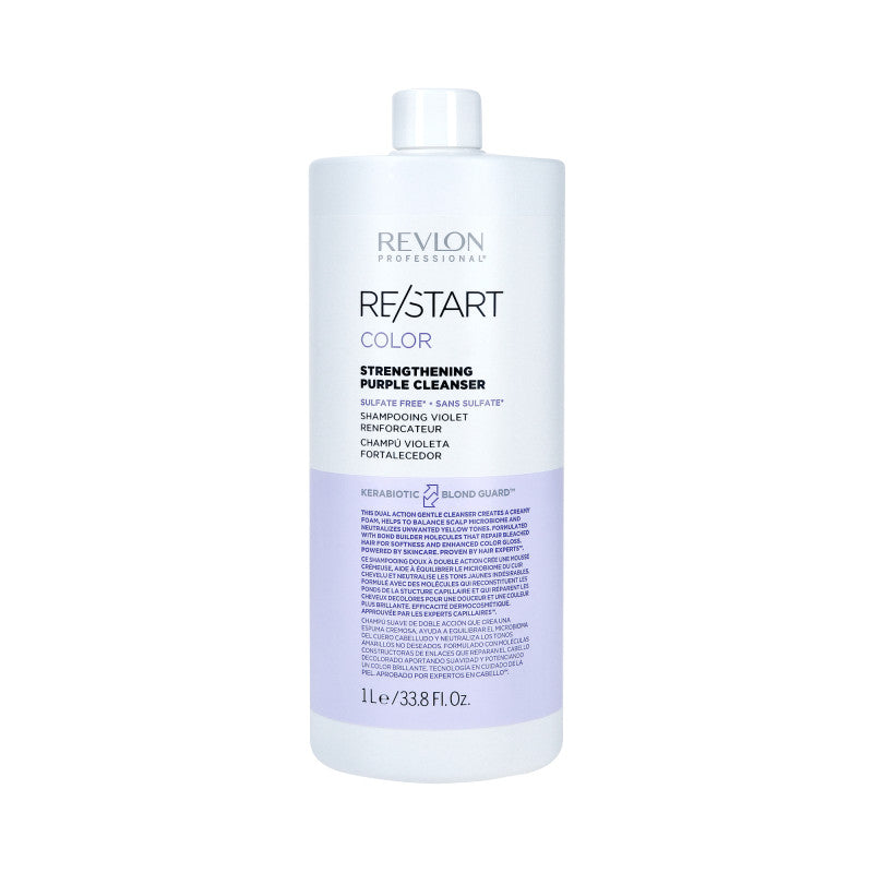 REVLON RE/START COLOR PURPLE Wzmacniający szampon do włosów blond 1000 ml