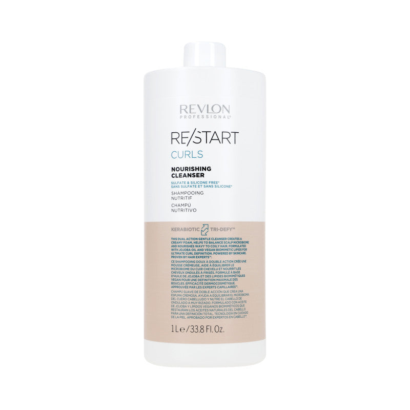 REVLON RE/START CURLS Nawilżający szampon do włosów kręconych 1000 ml