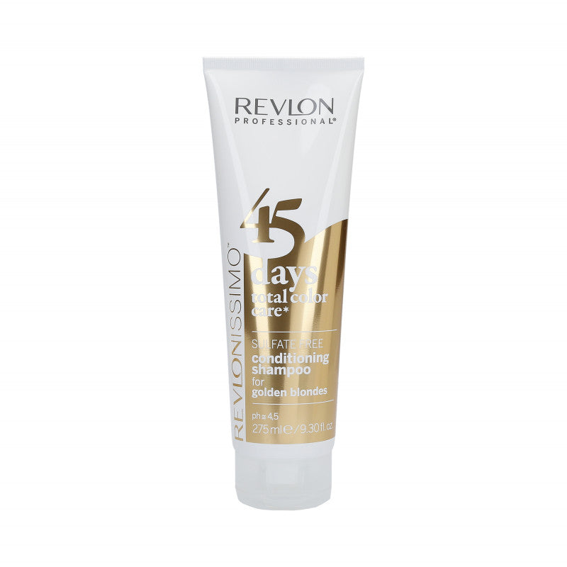 REVLON REVLONISSIMO 45 DAYS Golden Blondes Szampon i odżywka podtrzymująca kolor 275 ml
