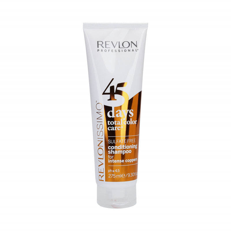 REVLON REVLONISSIMO 45 DAYS Intense Coppers Szampon i odżywka podtrzymująca kolor 275 ml