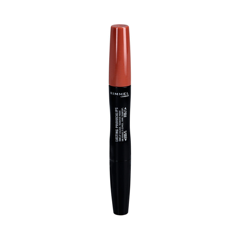 RIMMEL LASTING PROVOCALIPS Długotrwała pomadka do ust 2w1 730 Make A Mauve 6 ml