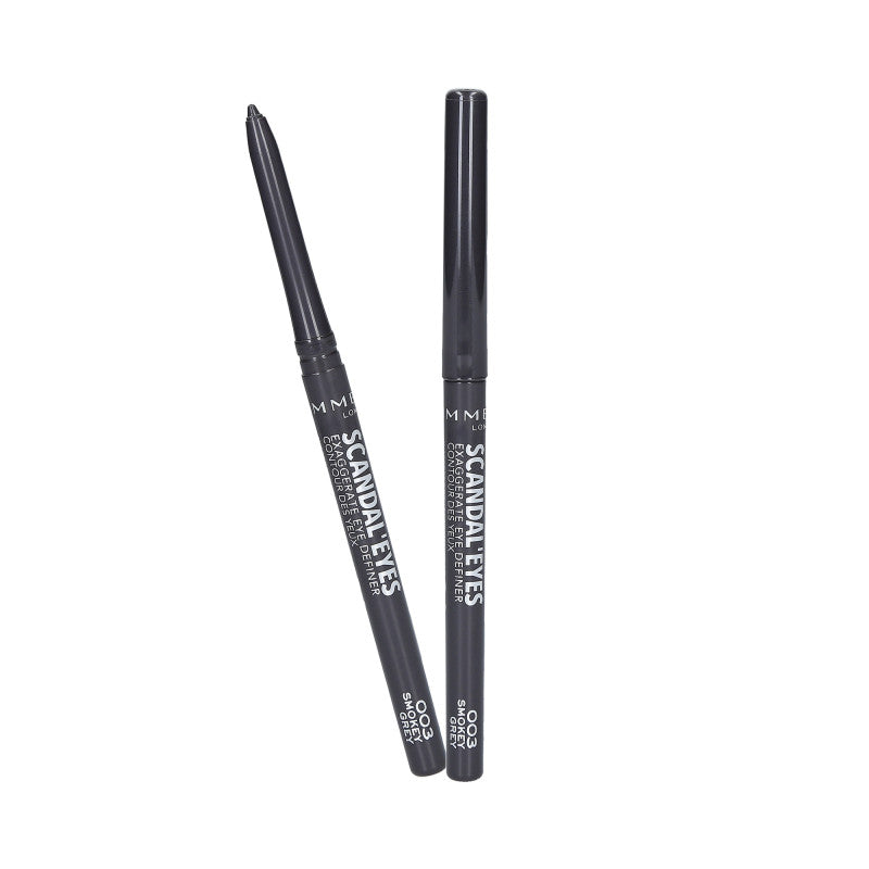 RIMMEL SCANDAL’EYES EXAGGERATE Kredka do oczu 003 Smokey Grey
