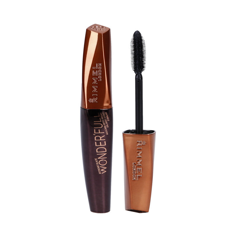 RIMMEL WONDER`FULL Pogrubiający tusz do rzęs z olejem arganowym 003 Extreme Black 11 ml