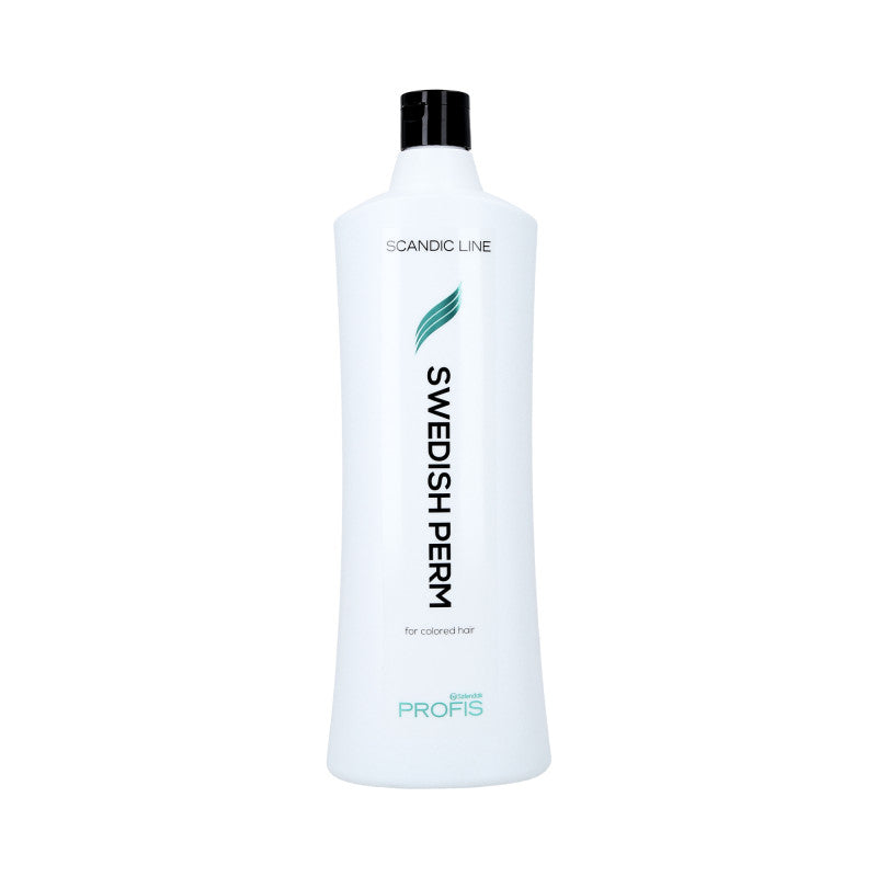 SCANDIC LINE SWEDISH PERM Płyn do trwałej do włosów farbowanych i rozjaśnianych 1000 ml