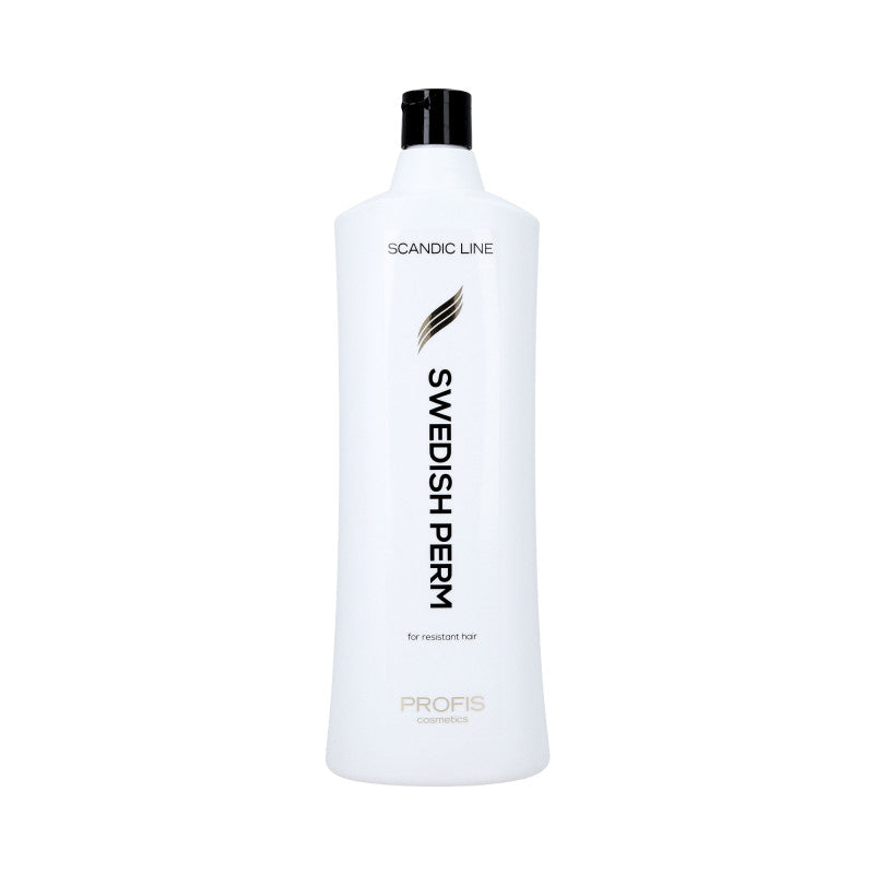 SCANDIC LINE SWEDISH PERM Płyn do trwałej do włosów opornych na skręcanie 1000 ml