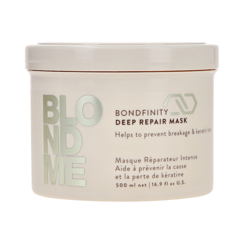 SCHWARZKOPF BLONDME BONDFINITY Maska głęboko regenerująca włosy blond 500 ml