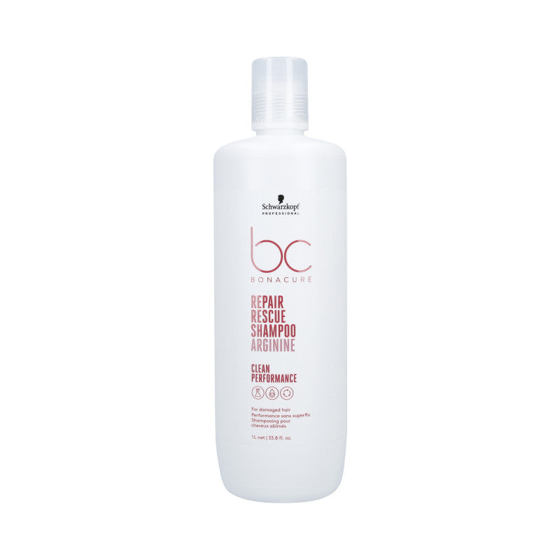 SCHWARZKOPF PROFESSIONAL BC REPAIR RESCURE Szampon do włosów zniszczonych 1000 ml