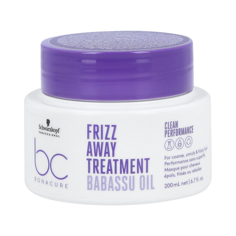 SCHWARZKOPF PROFESSIONAL BONACURE FRIZZ AWAY Maska wygładzająca do włosów puszących 200 ml