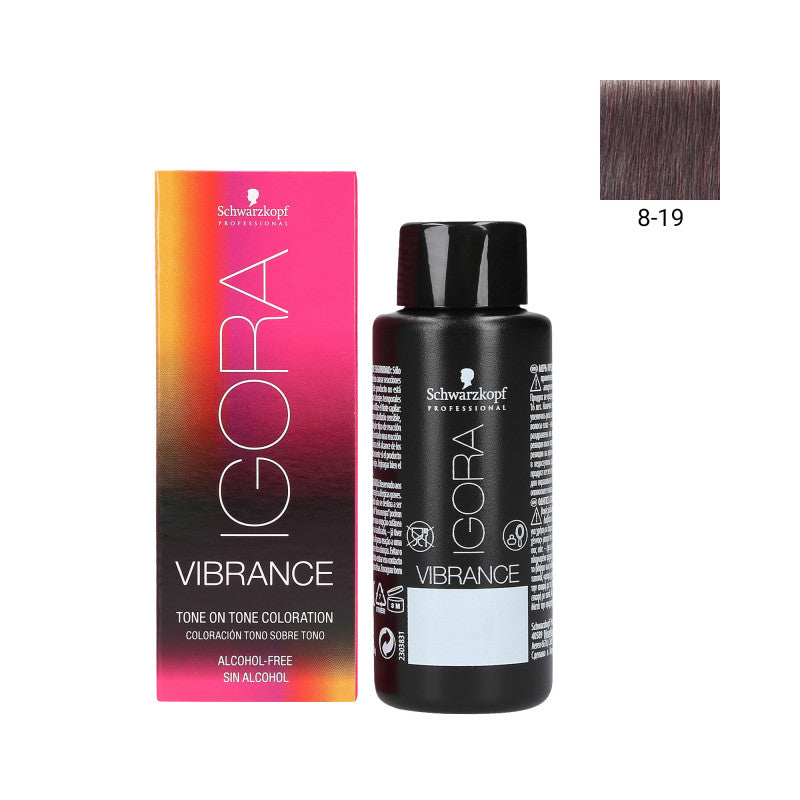 SCHWARZKOPF PROFESSIONAL IGORA Vibrance Tone On Tone Farba bez amoniaku 60 ml #19
