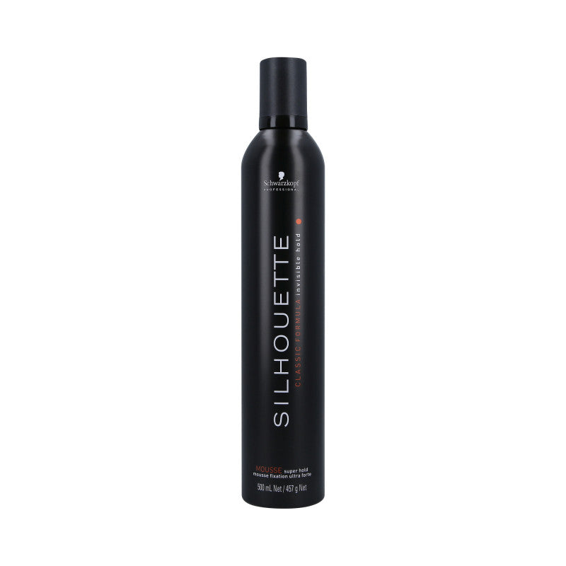 SCHWARZKOPF PROFESSIONAL SILHOUETTE Super Strong Hold Mousse Mocna pianka do włosów 500 ml
