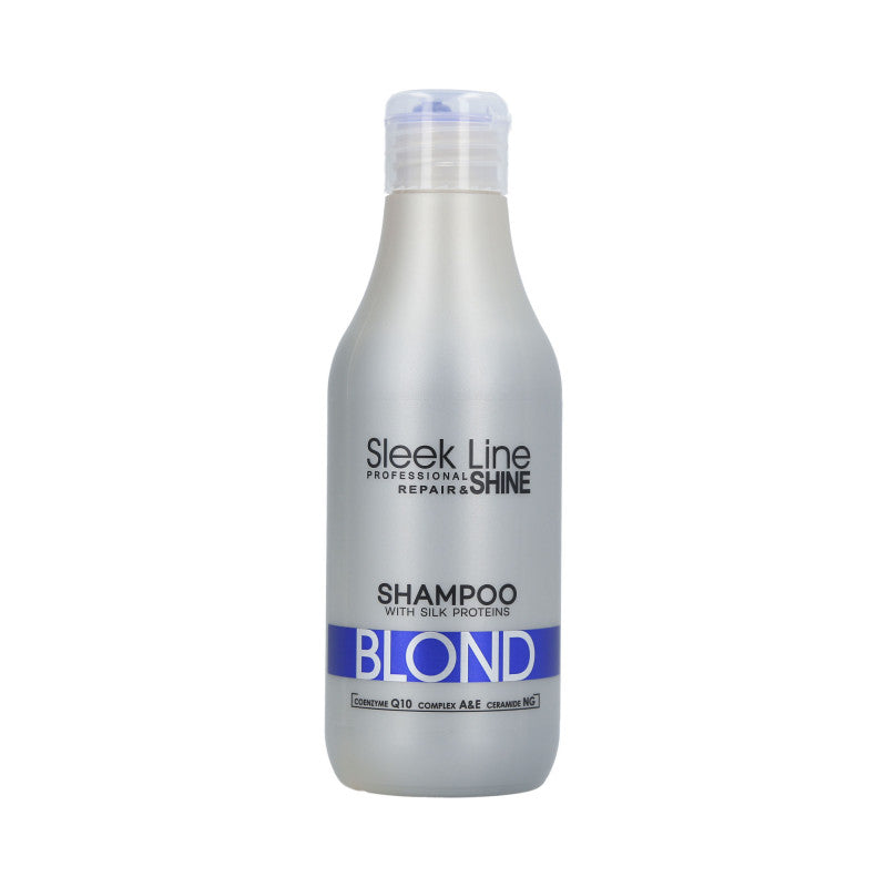 STAPIZ SLEEK LINE BLOND Szampon do włosów blond i siwych 300 ml