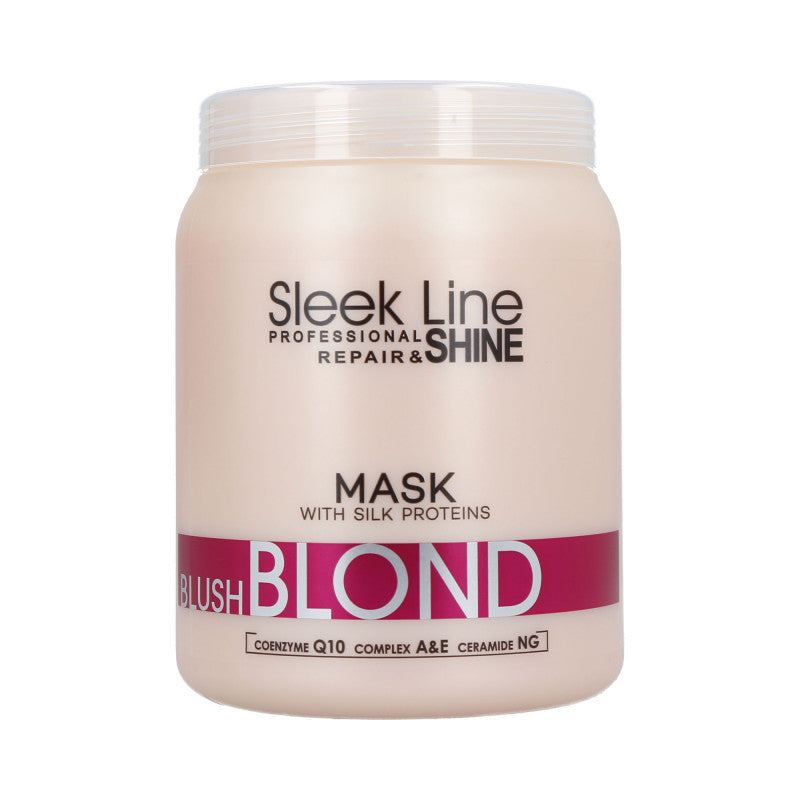 STAPIZ SLEEK LINE BLUSH BLOND Maska do włosów blond i rudych 1000 ml