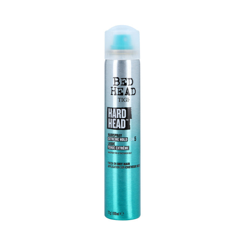 TIGI BED HEAD HARD HEAD EXTREME HOLD Extra mocny lakier do włosów 100 ml
