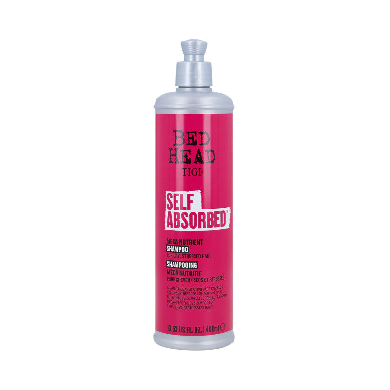 TIGI BED HEAD SELF ABSORBED Nawilżający szampon do włosów suchych i osłabionych 400 ml
