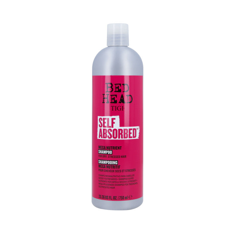 TIGI BED HEAD SELF ABSORBED Nawilżający szampon do włosów suchych i osłabionych 750 ml