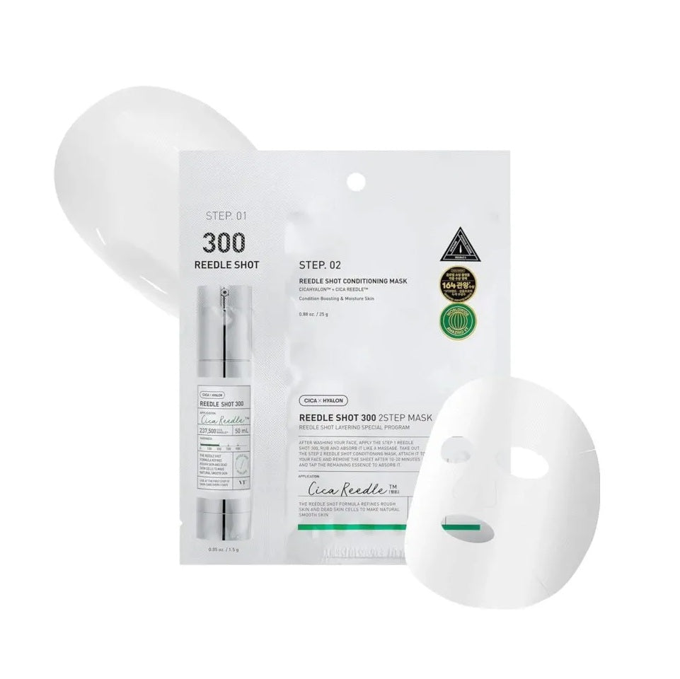 VT COSMETICS REEDLE SHOT 300 2STEP Maska 2-etapowa 1,5 g + 25 g #2