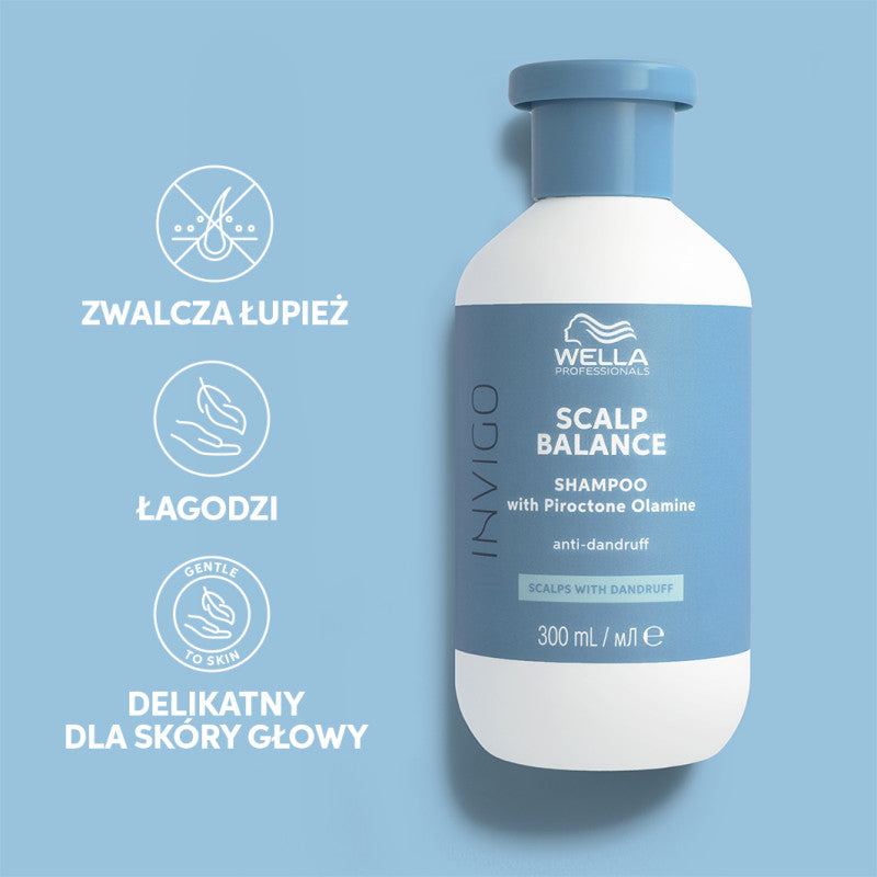 WELLA PROFESSIONALS INVIGO BALANCE Clean Scalp Szampon przeciwłupieżowy 300 ml #2