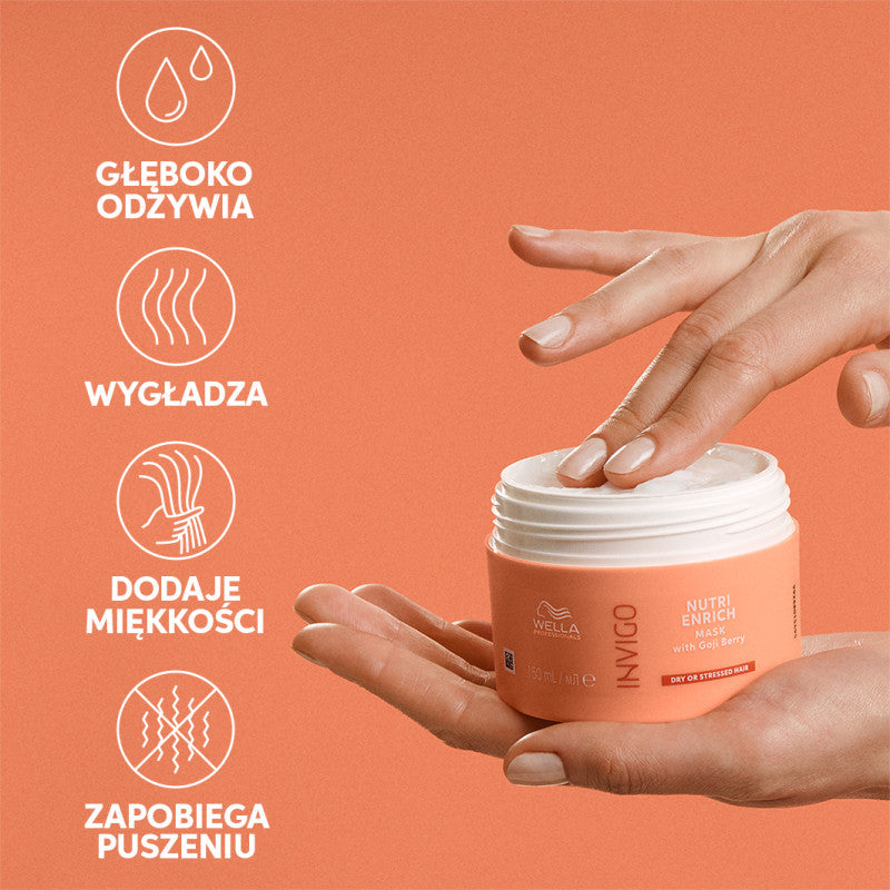 WELLA PROFESSIONALS INVIGO NUTRI-ENRICH GOJI Maska do włosów suchych 75 ml #3