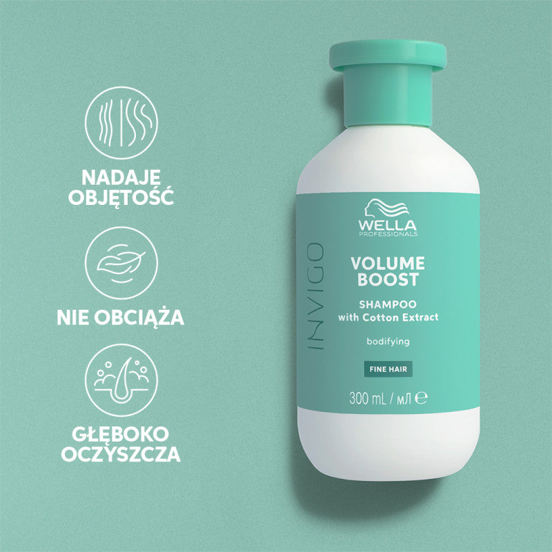 WELLA PROFESSIONALS INVIGO VOLUME BOOST Szampon zwiększający objętość 300 ml #3