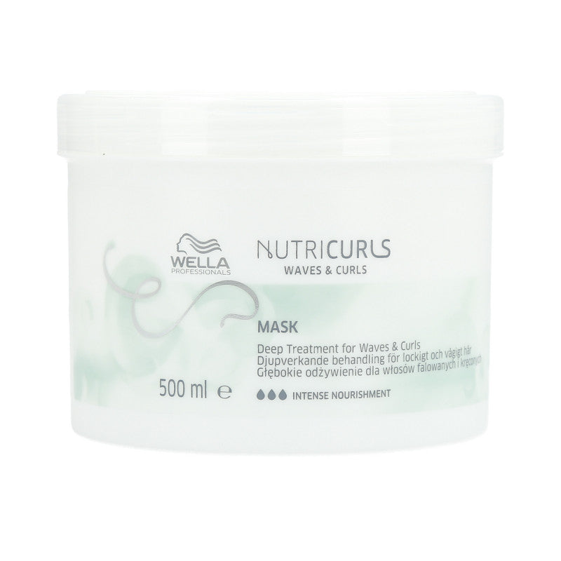 WELLA PROFESSIONALS NUTRICURLS Maska do włosów kręconych i falowanych 500 ml