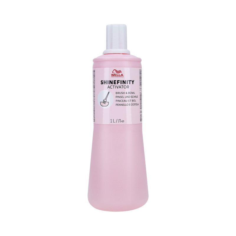 WELLA PROFESSIONALS SHINEFINITY Brush & Bowl Activator 2% 1000 ml