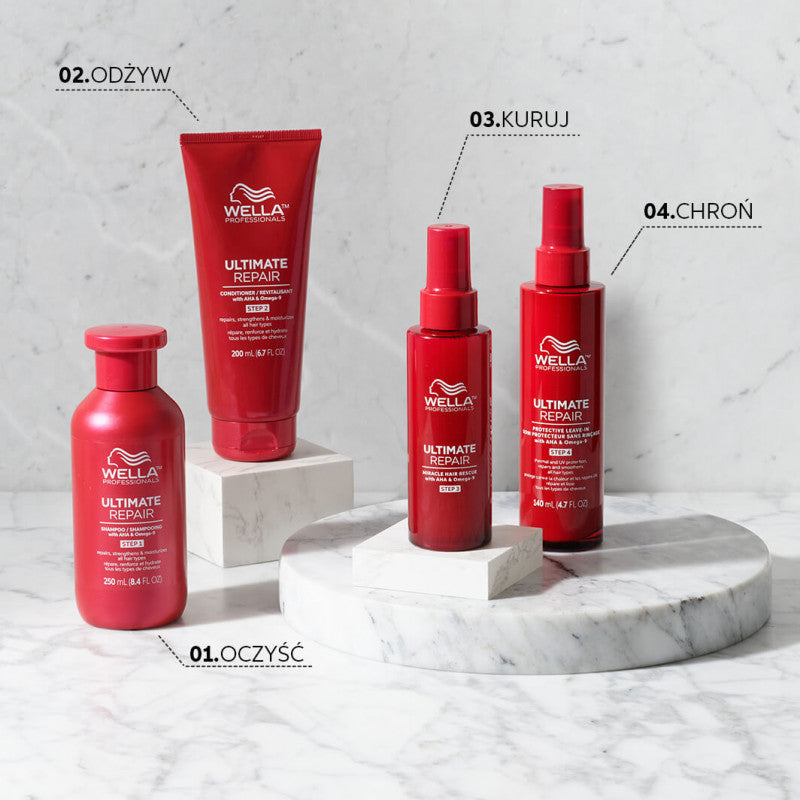 WELLA PROFESSIONALS ULTIMATE REPAIR Detoksykujący szampon naprawczy do włosów 100 ml #4