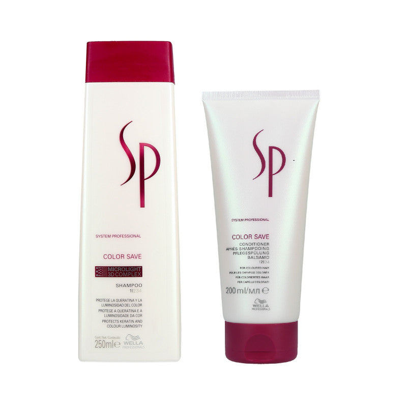 WELLA SP COLOR SAVE Zestaw do włosów farbowanych szampon 250 ml+odżywka 200 ml