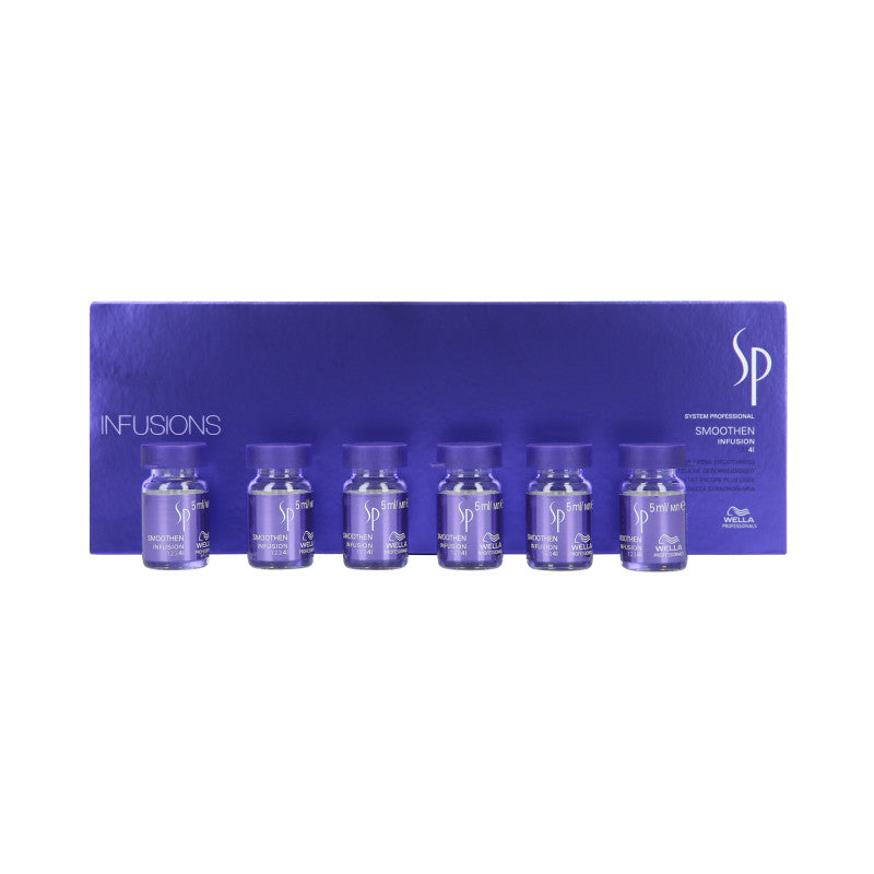 WELLA SP SMOOTHEN Infusion Ampułki wygładzające 6 x 5 ml