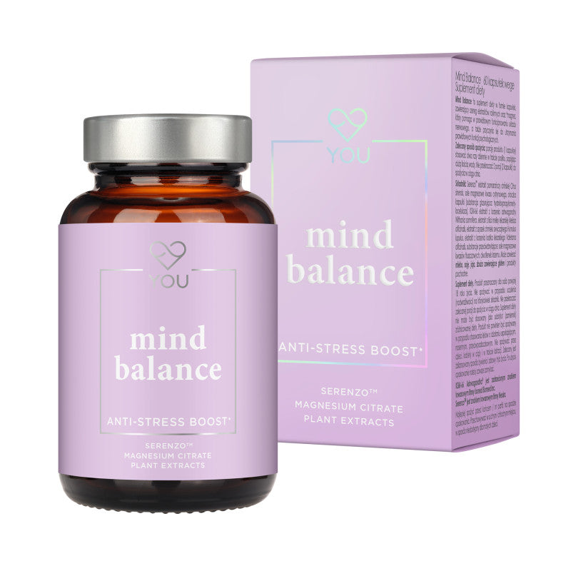 YOU MIND BALANCE Suplement na koncentrację i spokój 60 kapsułek