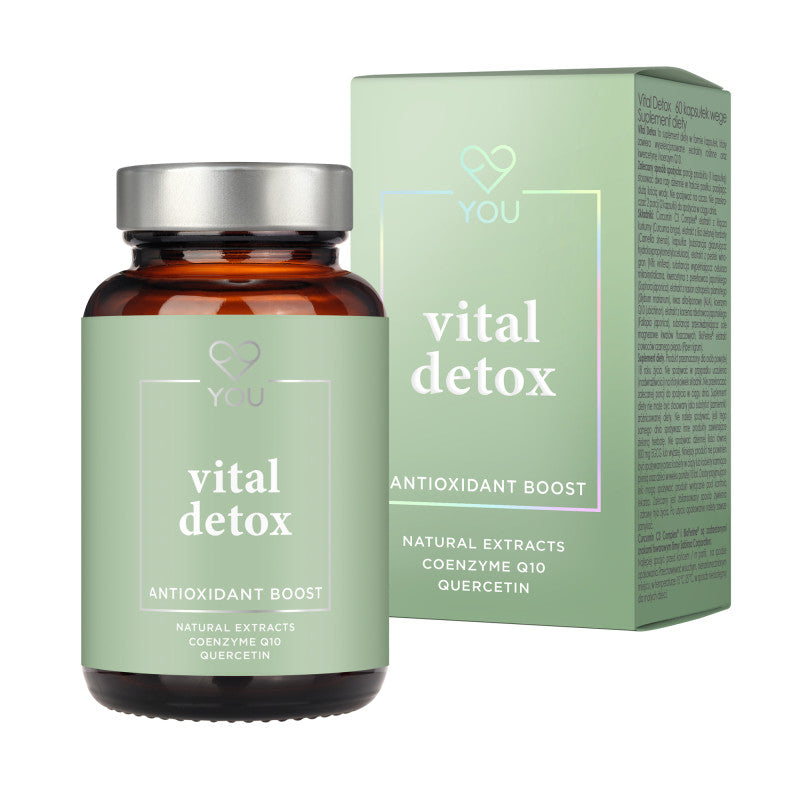 YOU VITAL DETOX Suplement oczyszczający organizm 60 kapsułek